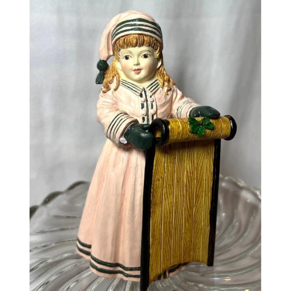 Maud Humphrey Bogart Figurine "Winter Ride" #910066 The Heirloom Tradition